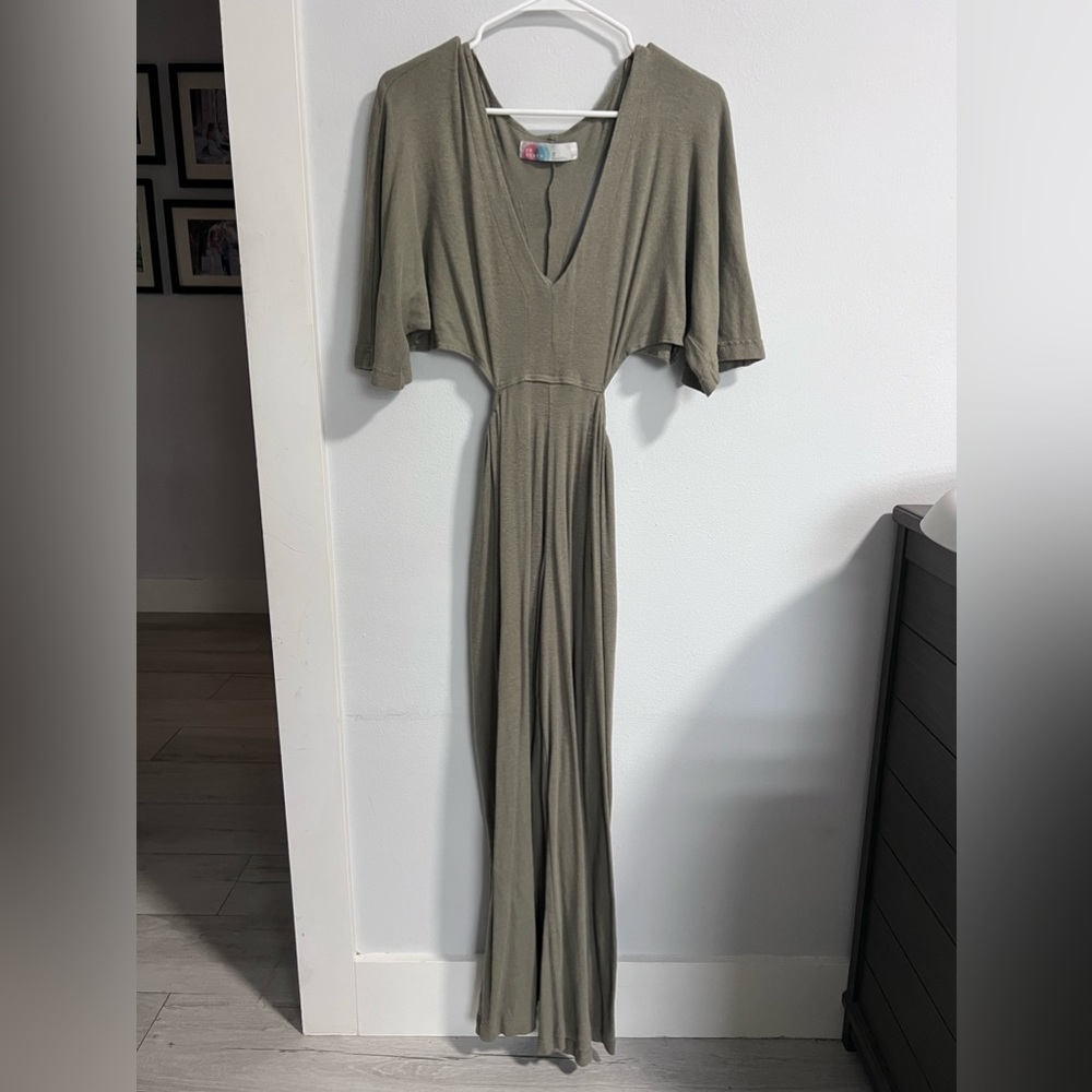 Free people ready to go jumpsuit worn once